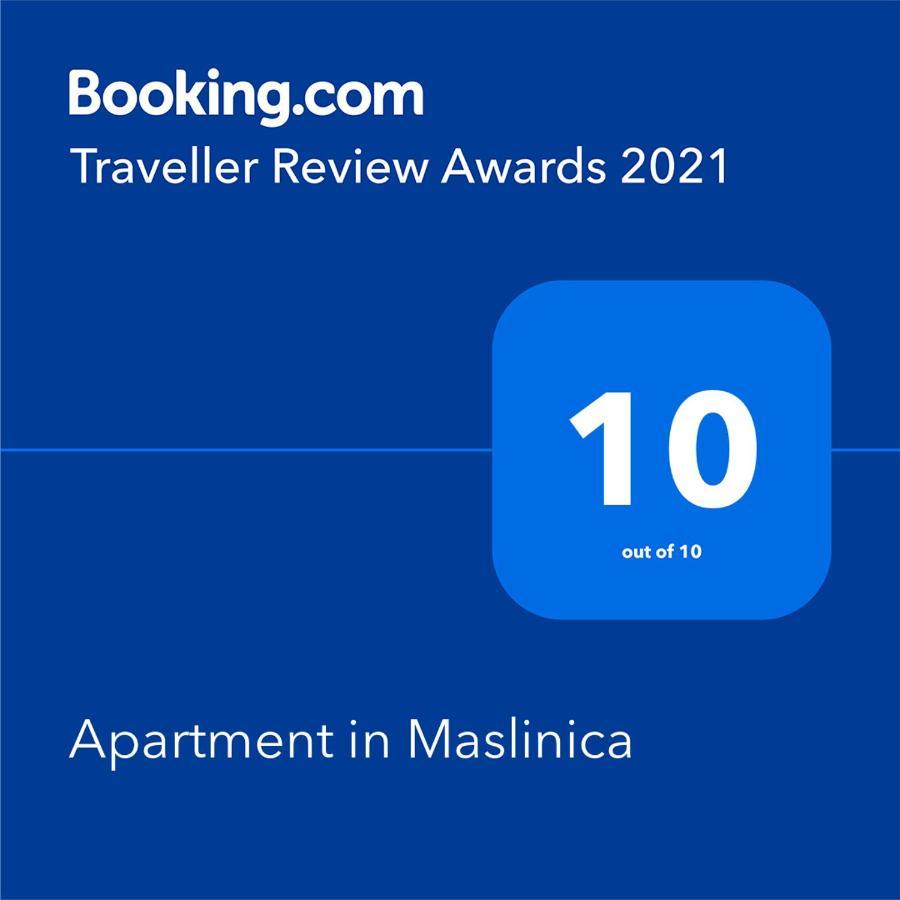 Apartment In Maslinica 70M From The Sea Экстерьер фото